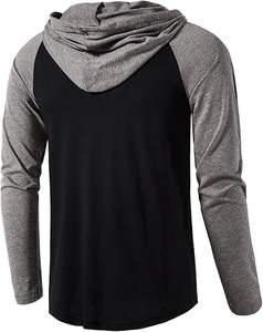 Sudaderas Casuales de Invierno para Hombre, Color Sólido, Moda, Corte Regular, 100% Algodón, Felpa, Secado Rápido - Product Image 3