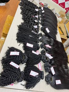 Mechones de pelo Natural sin enredos, cabello lacio/ondulado/rizado vietnamita, doble estiramiento, vendedores de Malasia - Product Image 5