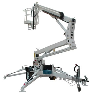 Meilleur approvisionnement 20m Cherry Picker Remorquable Boom Lift Machine Prix pour la vente aux États-Unis - Product Image 3