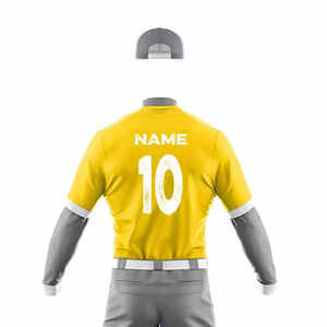 Ropa ligera de invierno de secado rápido OEM ODM Servicios Sublimación Ropa deportiva Uniforme de béisbol y softbol para hombres a la venta - Product Image 3