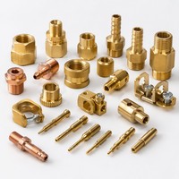 Pièces usinées de précision en laiton CNC, service OEM pour petites séries