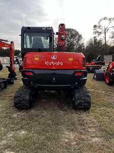 Achetez 2025  2022 pour la mini-pelle Kubota KX080-4S2, performances exceptionnelles, fiabilité avec cylindre hydraulique Eaton, moteur Moto - Product Image 2