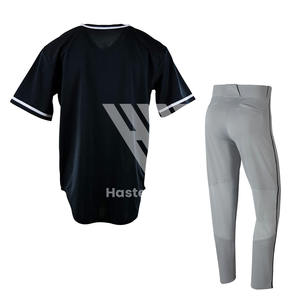 Vente en gros d'uniformes de baseball imprimés pour adultes et d'uniformes de baseball pour hommes à la mode et bon marché - Product Image 2