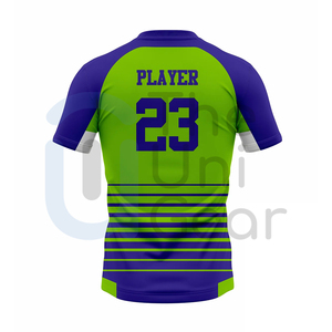 ชุดเสื้อทีมฟุตบอลชุดเสื้อฟุตบอลผ้าโพลีเอสเตอร์พิมพ์โลโก้ - Product Image 3