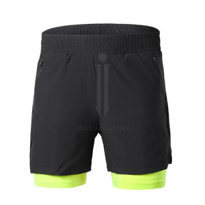 Service OEM Short de gymnastique Nouveau design Polyester spandex pour hommes Short de gymnastique fabriqué au meilleur prix - Product Image 1