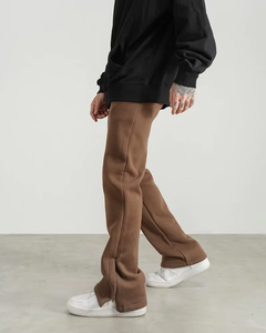 กางเกงวอร์มขากว้างพิมพ์ลายทรงแบ็กกี้มีกระเป๋ากางเกงลำลองผ้าขนแกะปักสำหรับ100 - Product Image 2