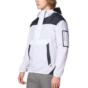 Chaquetas cortavientos para hombre superventas en línea/Chaquetas cortavientos para hombre hechas con material de poliéster 100% - Product Image 1