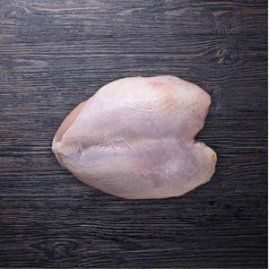 Pechuga de pollo entera con hueso y piel, halal, congelada - Product Image 3