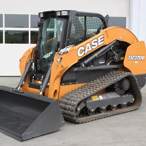 2024 CASE TV370B Skid Steer Loader avec coupleur hydraulique à 2 vitesses EH Controls pour les travaux de construction - Product Image 4
