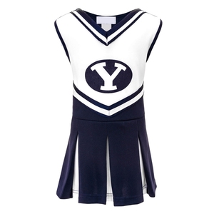 ชุดเชียร์ลีดเดอร์ของเด็กผู้หญิงผ้าสแปนเด็กซ์ระบายอากาศชุดเชียร์ลีดเดอร์ของเยาวชนชุดพลอยเทียมออกแบบโลโก้ได้ตามต้องการ - Product Image 5