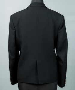 Áo khoác <span class=keywords><strong>blazer</strong></span> nữ màu đen/xanh, kiểu dáng rộng, thời trang, thanh lịch, sang trọng, thích hợp cho mùa đông - Product Image 5