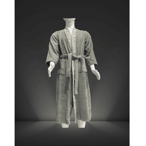 Peignoir de bain en microfibre pour homme, robe de chambre jetable de luxe, imprimé animal tropical pour la salle de bain et la plage - Product Image 3