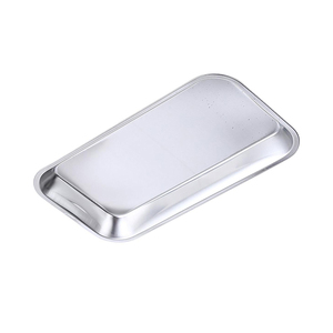 Bandeja quirúrgica profesional Bandeja médica de acero inoxidable Procedimiento dental Instrumentos de laboratorio Uso hospitalario Bandeja quirúrgica OEM - Product Image 3