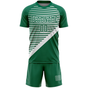ชุดเสื้อฟุตบอลผ้าโพลีเอสเตอร์แบบซับลิเมชันชุดสำหรับผู้ใหญ่ทั้งชายและหญิงผ้าแห้งเร็วระบายอากาศได้ตามต้องการ - Product Image 5