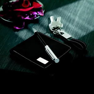Ensemble cadeau d'entreprise ELEGANCI, stylo et portefeuille - Product Image 2