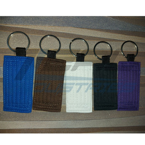 Jiu jitsu porte-clés étiquette personnalisée karaté taekwondo arts martiaux bjj porte-clés fabriqués au pakistan - Product Image 2