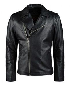 Chaquetas de cuero genuino vintage clásico: una durabilidad básica de moda clásica atemporal elegancia elegante moda mate brillante - Product Image 5