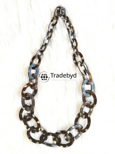 Tradebyd Horn Collier Bijoux faits à la main uniques Mode écologique Parfait pour les cadeaux et le style - Product Image 4