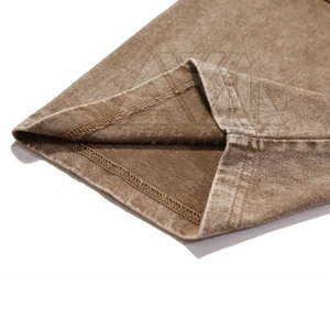 Camisetas de Alta Calidad con Lavado Ácido, Poliéster/Algodón, Logotipo Personalizado, Talla Grande, Secado Rápido, Transpirables para Hombre - Product Image 5