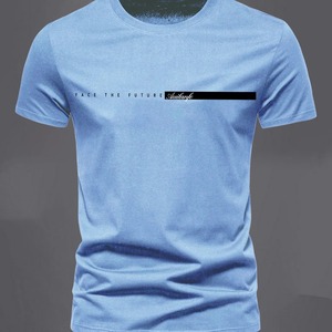 Camisetas gráficas de rayas de moda para hombres, ropa diaria informal de verano, camisetas de cuello redondo con estampado 3D, ropa informal suelta, camisetas de gran tamaño - Product Image 1