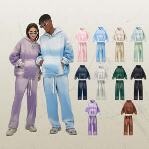 Conjunto de Sudadera con Capucha y Logotipo Personalizado 2026, Ropa Deportiva Unisex Ligera con Lavado Ácido, con Muestra Gratis - Product Image 1