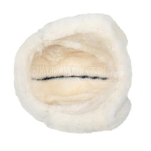 Personalizada nueva piel de oveja ajustable bajo Moq sólido liso hombres Shearling sombreros de piel de oveja - Product Image 6