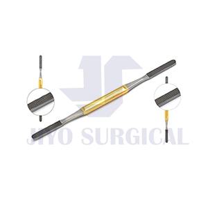 เครื่องมือผ่าตัดฟอมอนราสป์สแตนเลสสองด้านขนาด8.5นิ้ว21.5ซม. สำหรับการผ่าตัดเสริมจมูกและการผ่าตัดกระดูกจมูก - Product Image 6