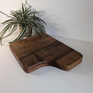 Tabla de Cortar de Madera de Nogal Maciza Gruesa de Primera Calidad, Tabla de Cortar y Servir de Madera Dura Apta para Alimentos, Diseñada para un Uso Prolongado - Product Image 2