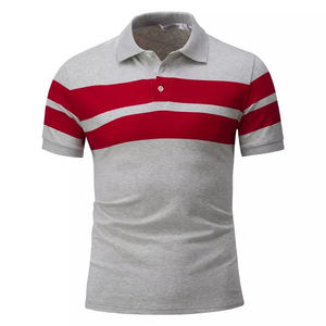 2024 nouveau polo de Golf confortable à séchage rapide de haute qualité pour hommes Offres Spéciales conception à manches courtes personnalisable 180 grammes tissu - Product Image 5