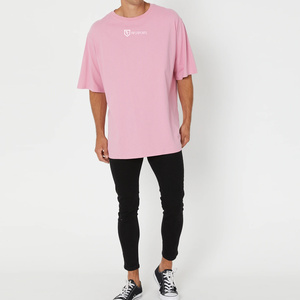 เสื้อยืดคอกลมผ้าฝ้ายเนื้อหนาทรงหลวมสไตล์สตรีทแวร์สุดหรู พร้อมโลโก้สั่งทำ แขนสั้นทรงบ็อกซี่ แฟชั่นทันสมัย - Product Image 4