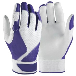 Gants de frappeur en cuir antidérapants personnalisés de haute qualité tailles SML pour équipement de sport de football américain et de baseball - Product Image 4