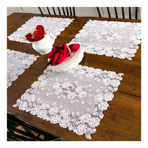 Proveedor de Manteles Individuales de Algodón, Manteles Individuales con Borlas y Estampado Mandala Azul Boho, Posavasos, Servilletas de Mesa, Suministro al por Mayor OEM, Marca Privada - Product Image 2