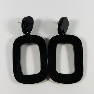 Boucles d'oreilles en résine, bijoux fantaisie, géométriques, carrées, en acrylique, en acétate, artisanat en résine, Bh Crafts India - Product Image 4