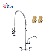 Table de cuisine pré-rinçage douche mélangeur pré-rinçage douche commercial lave-vaisselle douche pulvérisateur