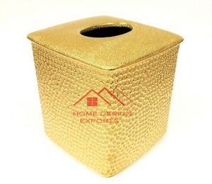 Precio al por mayor Caja de pañuelos de metal galvanizado Dispensador de servilletas ecológico para tocadores de baño y encimera de cocina - Product Image 6