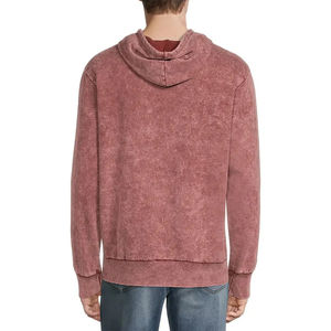 Sudaderas con capucha XS de poliéster/algodón con etiqueta personalizada para hombre, diseño cuadrado de gran tamaño, lavado ácido, tela francesa Terry, Otoño, respetuoso con el medio ambiente - Product Image 3