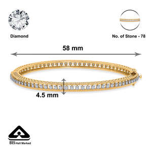Bracelet Legacy Glow Or et Diamants pour Femme - Product Image 5