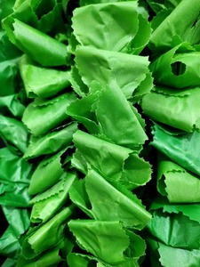 หญ้าเทียม Asoka,ต้นไม้สีเขียวสำหรับงานแต่งงาน Haldi Mehndi ฉากหลังของตกแต่งบ้านป่าปาร์ตี้ - Product Image 3