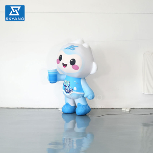 2.2m màu xanh quảng cáo <span class=keywords><strong>Inflatable</strong></span> trang trí phim hoạt hình khỉ <span class=keywords><strong>Inflatable</strong></span> ELF linh vật <span class=keywords><strong>Inflatable</strong></span> phim hoạt hình cho trang trí - Product Image 3