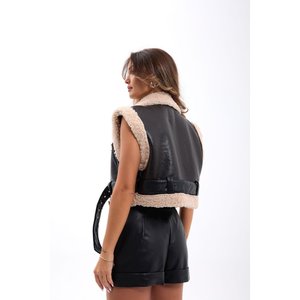 7218 VEST-COFFEE Prenda Exterior Versátil para Uso Diario - Product Image 4