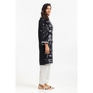 Ensemble chemise brodée et pantalon imprimé laqué IUSTTS-322 - Product Image 3