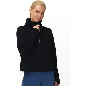 High Quality Women's Hoodies 100% Cotton Stylish and Comfortable With Front Logo for <b>Winter</b> <b>Top</b> Sale Custom Wholesale - Product Image 1