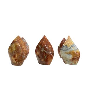 Figura de Ángel de Jaspe Maligano Natural Tallado y Pulido de 7.5 cm, Amuleto de Amor Feng Shui con Grabado - Product Image 5