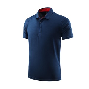 Polo informal para hombre moderno 230 GSM material de mezcla de algodón suave comodidad transpirable OEM ODM diseño de logotipo bordado personalizado - Product Image 6