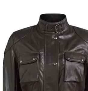 Chaqueta de cuero de vaca para motocicleta, ropa impermeable para hombre, chaquetas de cuero para bicicleta de carreras con protectores aprobados por CE - Product Image 3