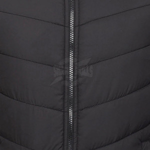 Chaqueta de Invierno para Hombre, Acolchada, de Lona, con Cuello Alto, Impermeable, Resistente al Viento, Lisa, Teñida, de Alta Calidad, para Actividades al Aire Libre - Product Image 5