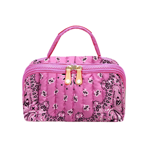 Bolsa de Cosméticos de Lona de Algodón para <span class=keywords><strong>Mujer</strong></span>, Mini Bolsa de Maquillaje de Viaje, Bolsa de Aseo - Product Image 4