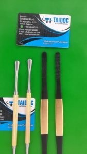 Kit de raspes nasales à double extrémité Fomon pour rhinoplastie, 4 pièces, instruments chirurgicaux ORL, approuvé CE - Product Image 5