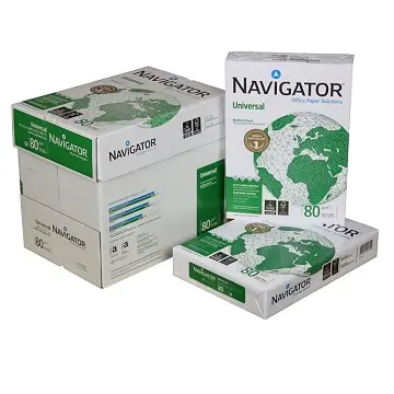 A4 Paper in Bulk Navigator White Paper 80 GSM A4 100 ppm