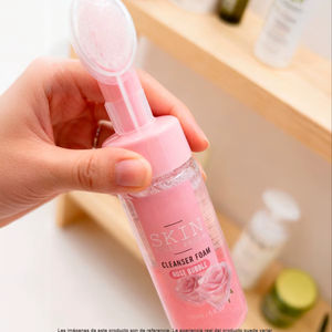 Nettoyant Visage Exfoliant en Silicone pour le Démaquillage et le Nettoyage en Profondeur, Gel Nettoyant au Concombre, Citron et Rose pour les Soins de la Peau - Product Image 6